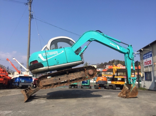 KOBELCO  sk60-2  สภาพพร้อมใช้ เก่านอกแท้ 100\%