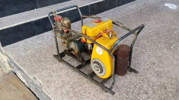 ปั๊มน้ำเก่าญี่ปุ่น  เครื่องยนต์ติดง่าย สภาพพร้อมใช้งาน