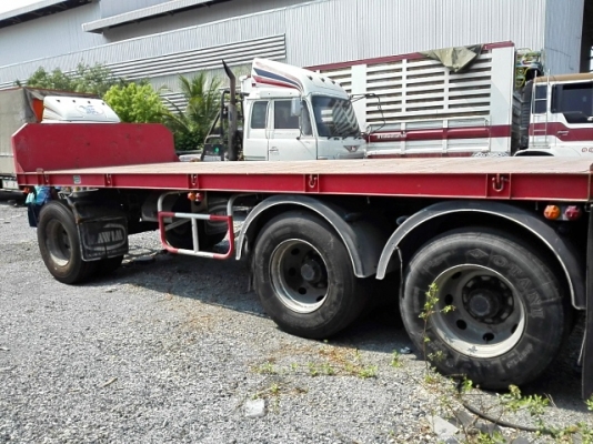 รายละเอียด...รถบรรทุกมือสอง,Hino โปรเฟีย แม่ลูก 12 ล้อ/ ลูกพื้นเรียบถุงลมสามคาน / 6 เมตร/ เต็มพร้อมวิ่ง