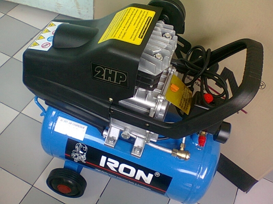 ปั๊มลมโรตารี่ IRON 2 HP