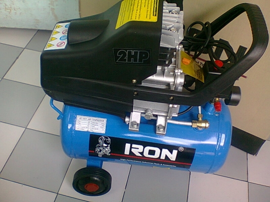 ปั๊มลมโรตารี่ IRON 2 HP