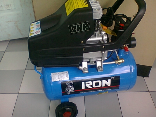 ปั๊มลมโรตารี่ IRON 2 HP