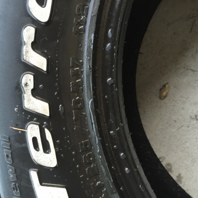 ขายยางbf265-70-17ยางปี4410 1เส้น