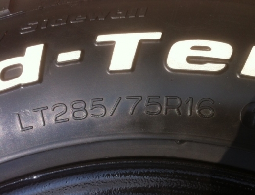 ล้อกระทะ16 ลาย Rock พร้อมยาง BF goodrich KM2 285/75/16