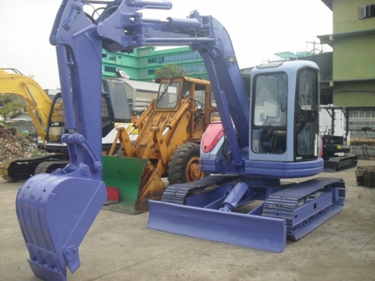 ขาย รถแม็คโคร KOMATSU PC 75uu 2  นำเข้าจากประเทศญี่ปุ่น