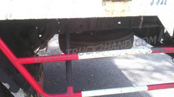 รถบรรทุก 6 ล้อติดตั้งก๊าซ NGVและCNG ยี่ห้อ ISUZU  NPR 130 แรงม้า กระบะคาร์โก้ ความยาวกระบะ5เมตร