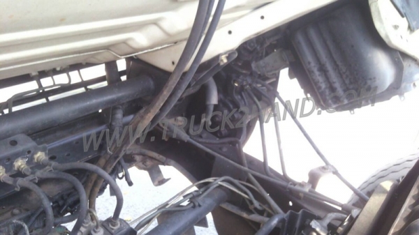 รถบรรทุก 6 ล้อติดตั้งก๊าซ NGVและCNG ยี่ห้อ ISUZU  NPR 130 แรงม้า กระบะคาร์โก้ ความยาวกระบะ5เมตร