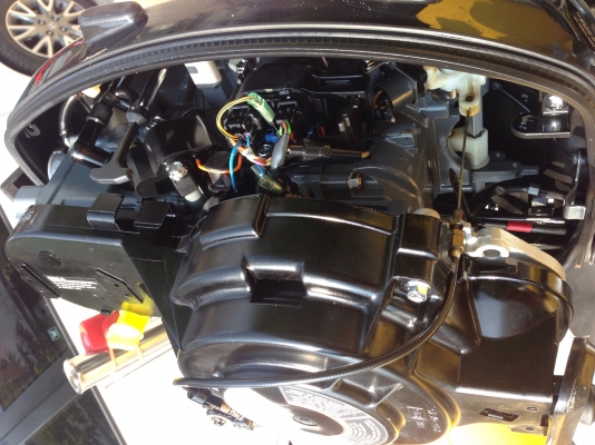 ขายเรือยาง ขนาด330 ท้องไฟเบอร์ เครื่อง 15 fourstoke