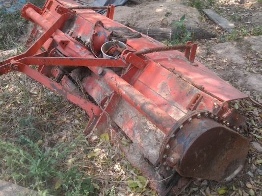 ขายตามสภาพโรต้ารี2.10เฟืองแตกต้องซ่อมใส่กับรถไถ50แรงคูโบต้าลดเหลือ14500บาท