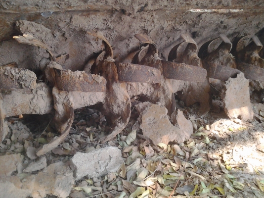 ขายตามสภาพโรต้ารี2.10เฟืองแตกต้องซ่อมใส่กับรถไถ50แรงคูโบต้าลดเหลือ14500บาท