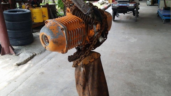 รอกไฟฟ้าเก่าญี่ปุ่น KITO   2 TON  สภาพดี พร้อมใช้งาน