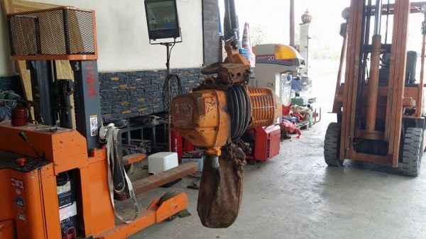 รอกไฟฟ้าเก่าญี่ปุ่น KITO   2 TON  สภาพดี พร้อมใช้งาน