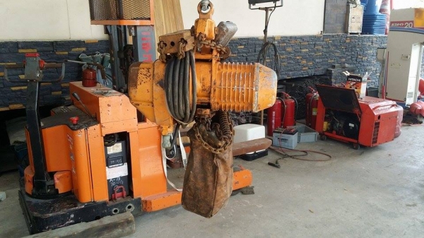 รอกไฟฟ้าเก่าญี่ปุ่น KITO   2 TON  สภาพดี พร้อมใช้งาน