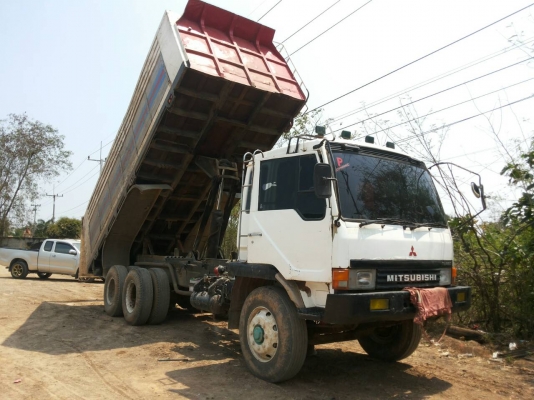 รถบรรทุก 10 ล้อใหญ่ หลง MITSUBISHI  ปี 94 195เทอร์โบ ราคา 850,000 บ.