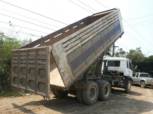 รถบรรทุก 10 ล้อใหญ่ หลง MITSUBISHI  ปี 94 195เทอร์โบ ราคา 850,000 บ.