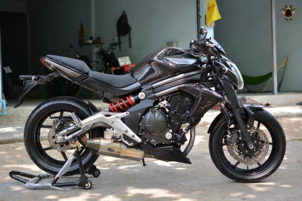 KAWASAKI ER6N 650cc ABS รุ่นปี 2012 พร้อมของแต่ง ทะเบียนพร้อมโอน 189,000 -