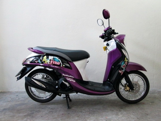 Fino i สี ม่วงดำขาว ลายแฟร์ชั่น ลายใหม่ล่าสุด รถเดือน พฤษภาคม ปี57 ไมล์ 2 พันโล แถม 2 รายการ 31900 Fino i สี ม่วงดำขาว ลายแฟร์ชั่น ลายใหม่ล่าสุด รถเดือน พฤษภาคม ปี57 ไมล์ 2 พันโล แถม 2 รายการ 31900