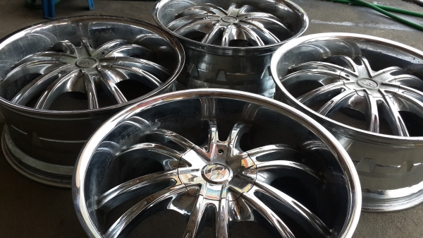 ขอบ 22 Gazario wheel ล้อ USA 6รู