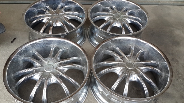 ขอบ 22 Gazario wheel ล้อ USA 6รู