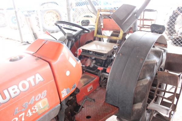 ขาย L3408 พร้อมใบมีดและล้อเหล็ก มือสอง