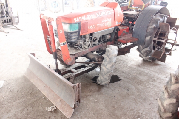 ขาย L3408 พร้อมใบมีดและล้อเหล็ก มือสอง