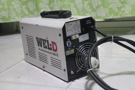 เครื่องเชื่อมระบบอินเวอร์เตอร์ wel-d ขนาด160 สภาพพร้อมใช้งานครับ