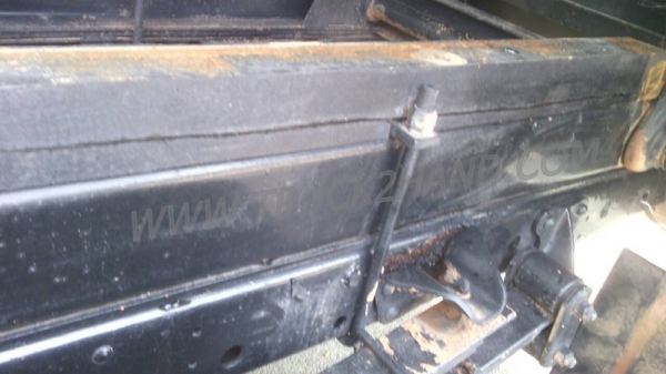 รถบรรทุก 6 ล้อดัมพ์ ISUZU NPR 115 แรงม้า กระบะดั้มสามมิตร  พวงมาลัยพาวเวอร์