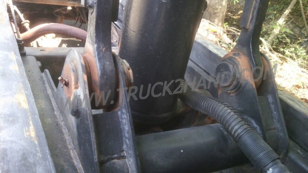 รถบรรทุก 6 ล้อดัมพ์ ISUZU NPR 115 แรงม้า กระบะดั้มสามมิตร  พวงมาลัยพาวเวอร์