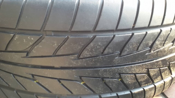 ขอบ 22 6รู พร้อมยาง 265 40 22 nitto ปี 11