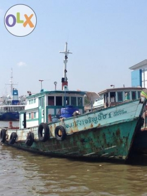 ขายเรือลากจูง พร้อมเครื่องและอุปกรณ์