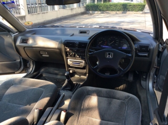 ขายรถHonda accord ปี92 วางเครื่องF22B V-tec เกียร์ธรรมดา ติดแก๊สLPGระบบหัวฉีด เพาเวอร์ กระจกไฟฟ้าทั้งคัน ภายในสวยเดิมมากสะอาดแอร์เย็นฉ่ำ วิทยุCDพร้อม ตัวถังสีเงาสวยเดิมๆไม่มีชนเลย หน้าหลังเดิมมาก ล้อแม็กเดิมๆ รถขับดี ช่วงล่างนิ่ม รถพร้อมใช้งานได้เลยครับ