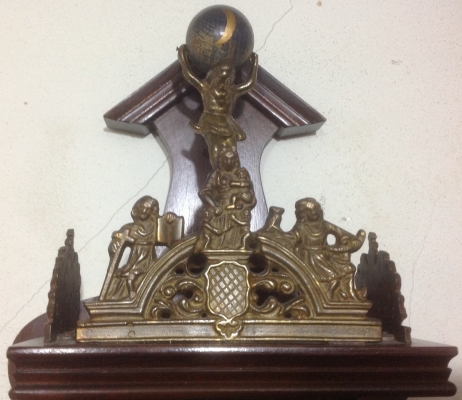 ขายนาฬิกาโบราณติดผนัง Zaandam Zaanse งานเก่ายุโรป