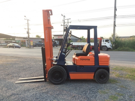 ขาย โฟล์คลิฟ TOYOTA 2.5 ตัน 4 เมตร รุ่น 5 เครื่องดีเซล1Z เกียร์ธรรมดา เครื่องดีเกียร์ดี พร้อมใช้งาน 265,000 ฿ จะเด็ด 094-4267888