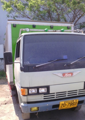 ><รถมาถึงแล้วเข้าดูรถได้เลยครับ><หกล้อ ฮีโน้ KM 779 บรรทุกตู้แห้ง ยาว5.50ม รถวิ่งงานประจำสภาพดีใช้งานได้เลย ทะเบียนพร้อมโอน&hellip;รถทีมงาน กทม.ฝากขาย ครับ