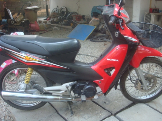 เวฟ100มีดิสหน้าเดิมๆสวยมากปี51สตาร์ทเท้า