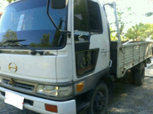 หกล้อ ฮีโน้ FC2JDA-JO7C-180แรง(ช่วงล้อต่อดั้ม)กะบะยาว4.30ม สภาพเดิมสวยพร้อมใช้งานและต่อดั้ม เล่มทะเบียน ม.79แล้ว