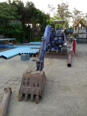 ขาย แบคโฮ Mitsubishi MM40T 4สูบ เกรดหน้า ล้อแท็คยาง มีไลน์แย๊ก สภาพดีพร้อมใช้งาน