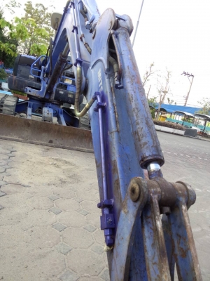 ขาย แบคโฮ Mitsubishi MM40T 4สูบ เกรดหน้า ล้อแท็คยาง มีไลน์แย๊ก สภาพดีพร้อมใช้งาน