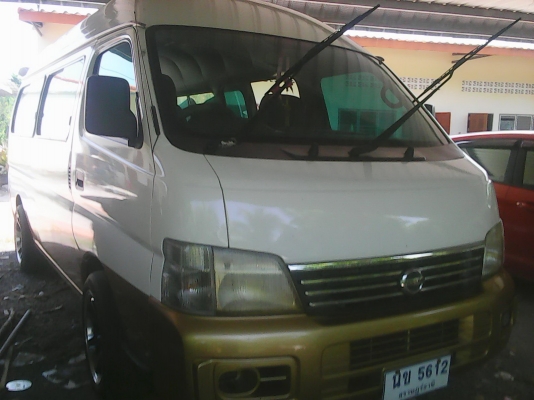ขายรถตู้ NISSAN URVAN แอร์เย็นๆ สภาพสวยน่าใช้ ราคาเบาๆ 195000 บาท
