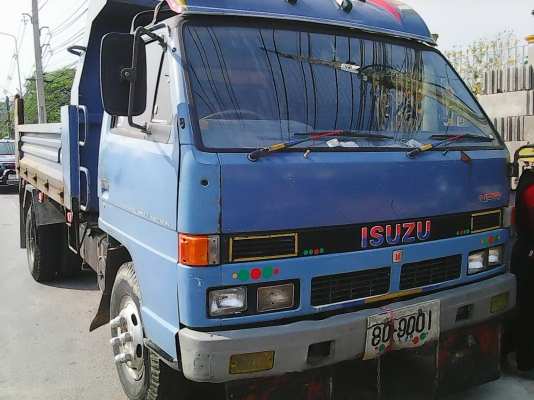 ขายหกล้อดั้มพ์ ISUZU-NPR59LU-FM ปี38  อ๊อฟชั่นครบ