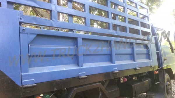 รถบรรทุก 6 ล้อดัมพ์ MITSUBISI CANTER  เครื่อง 4D31 กระบะดั้มรั้วสูง