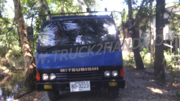 รถบรรทุก 6 ล้อดัมพ์ MITSUBISI CANTER  เครื่อง 4D31 กระบะดั้มรั้วสูง
