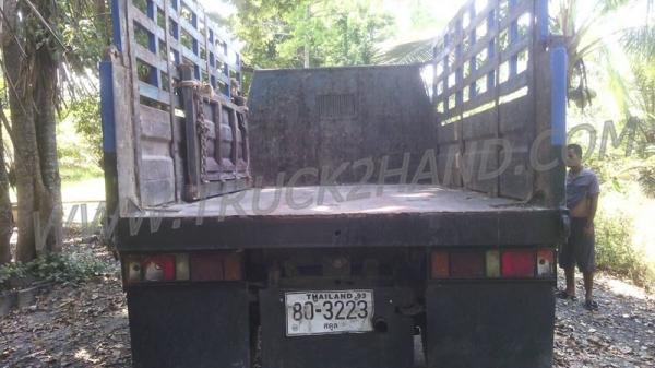 รถบรรทุก 6 ล้อดัมพ์ MITSUBISI CANTER  เครื่อง 4D31 กระบะดั้มรั้วสูง