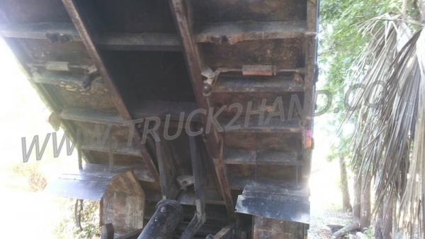 รถบรรทุก 6 ล้อดัมพ์ MITSUBISI CANTER  เครื่อง 4D31 กระบะดั้มรั้วสูง