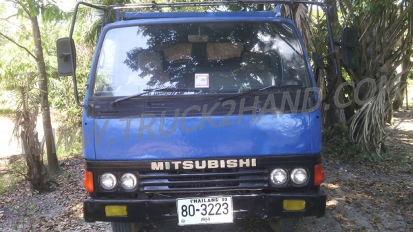 รถบรรทุก 6 ล้อดัมพ์ MITSUBISI CANTER  เครื่อง 4D31 กระบะดั้มรั้วสูง