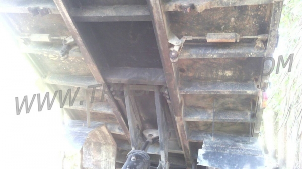 รถบรรทุก 6 ล้อดัมพ์ MITSUBISI CANTER  เครื่อง 4D31 กระบะดั้มรั้วสูง