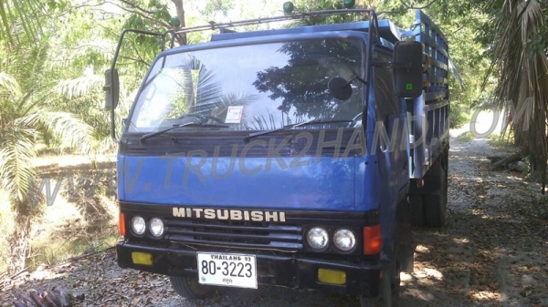 รถบรรทุก 6 ล้อดัมพ์ MITSUBISI CANTER  เครื่อง 4D31 กระบะดั้มรั้วสูง