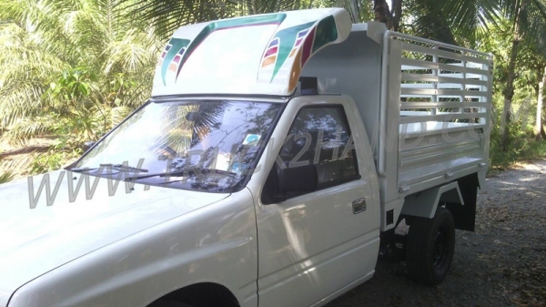 รถกระบะบรรทุก 4 ล้อ ISUZU มังกรติดดั้มยก 4 ตัน TFR ปี 96 ติดดั้มเกษตรยกได้ 4 ตัน เครือง 90 HP