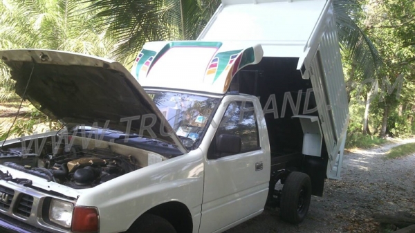 รถกระบะบรรทุก 4 ล้อ ISUZU มังกรติดดั้มยก 4 ตัน TFR ปี 96 ติดดั้มเกษตรยกได้ 4 ตัน เครือง 90 HP