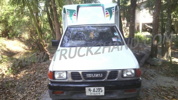 รถกระบะบรรทุก 4 ล้อ ISUZU มังกรติดดั้มยก 4 ตัน TFR ปี 96 ติดดั้มเกษตรยกได้ 4 ตัน เครือง 90 HP